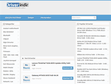 Tablet Screenshot of driverindir.web.tr